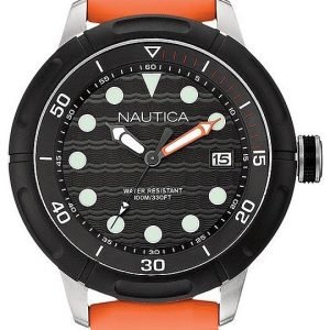 Nautica Nmx A16598g Kello Musta / Muovi