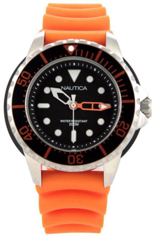 Nautica Nmx A18633g Kello Musta / Muovi