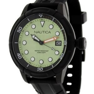 Nautica Nmx N17618g Kello Vihreä / Muovi