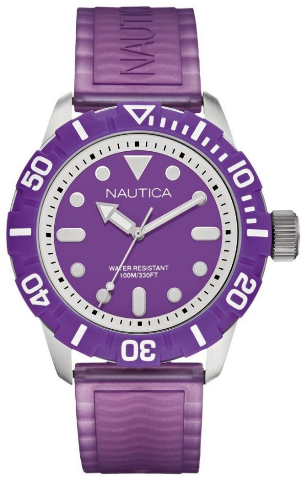 Nautica Nsr A09606g Kello Violetti / Kumi