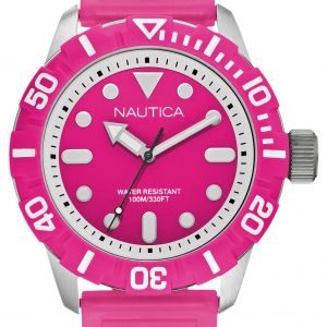 Nautica Nsr A09607g Kello Pinkki / Muovi