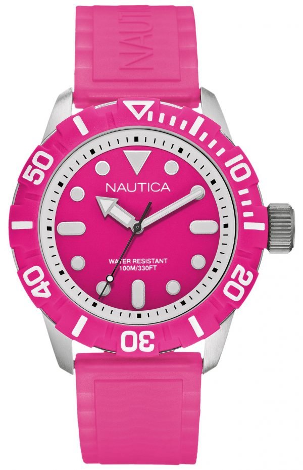 Nautica Nsr A09607g Kello Pinkki / Muovi