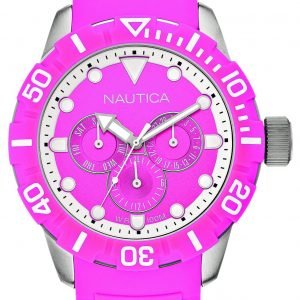 Nautica Nsr A13641g Kello Pinkki / Muovi