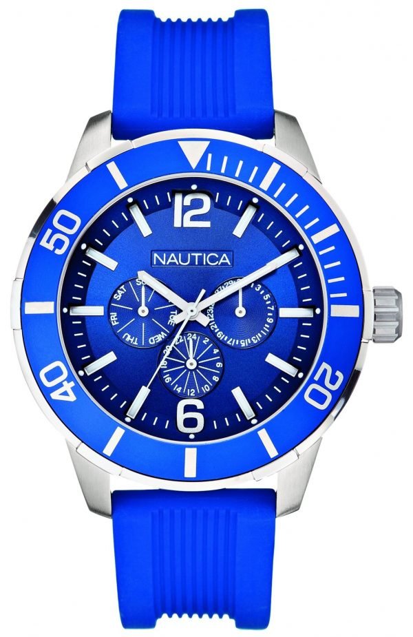 Nautica Nsr A14624g Kello Sininen / Muovi