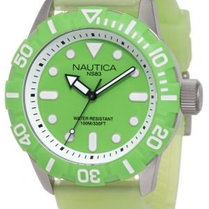 Nautica Nsr N09605g Kello Vihreä / Kumi