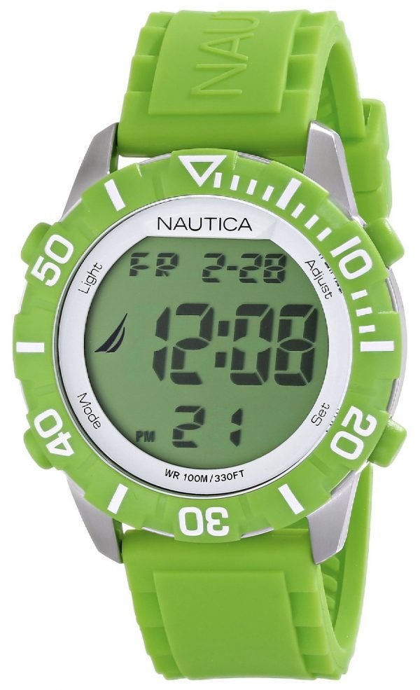 Nautica Nsr N09926g Kello Lcd / Muovi