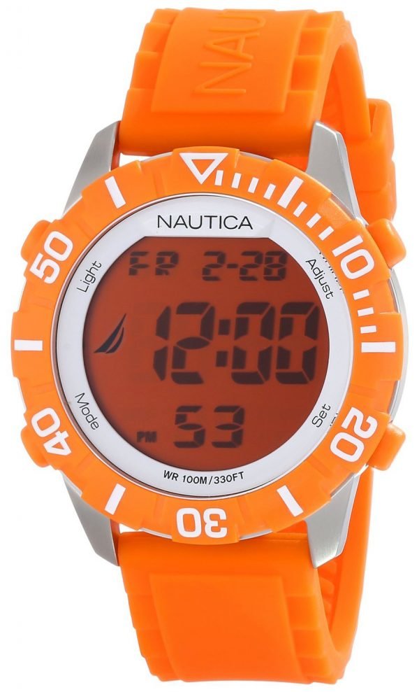 Nautica Nsr N09927g Kello Oranssi / Muovi