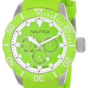 Nautica Nsr N13640g Kello Vihreä / Muovi