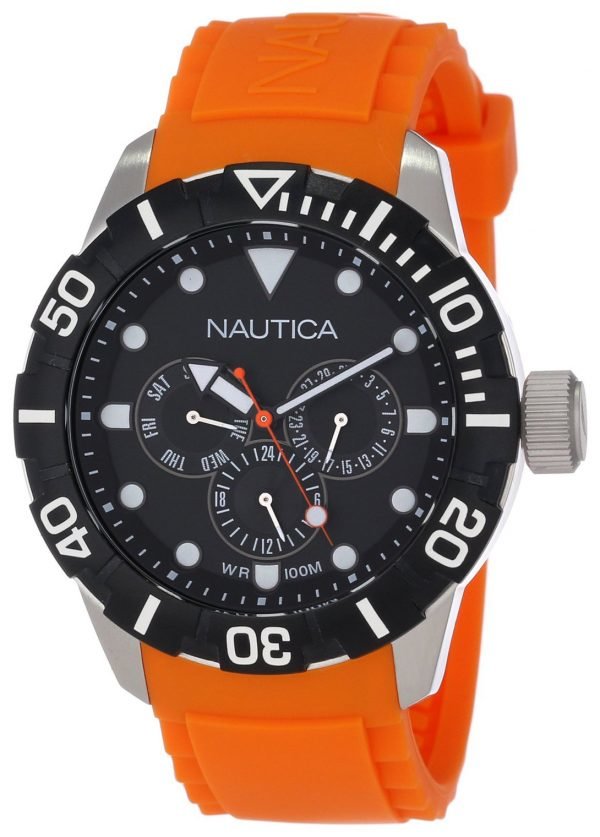 Nautica Nsr N13646g Kello Musta / Muovi