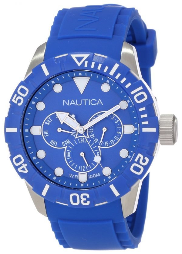 Nautica Nsr N13649g Kello Sininen / Muovi