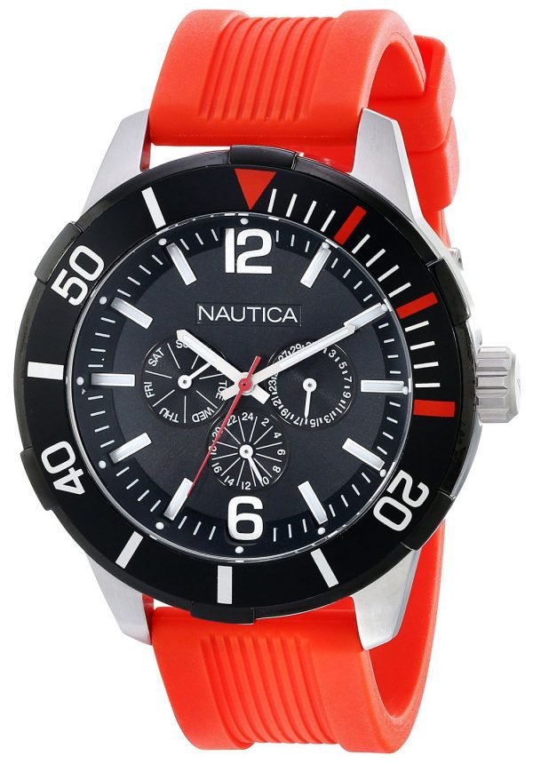 Nautica Nsr N14626g Kello Musta / Muovi