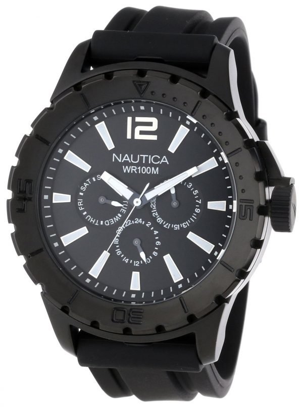 Nautica Nsr N17594g Kello Musta / Muovi