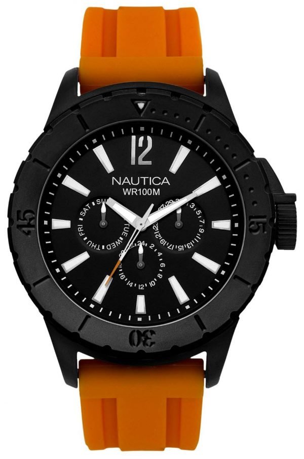 Nautica Nsr N17595g Kello Musta / Muovi