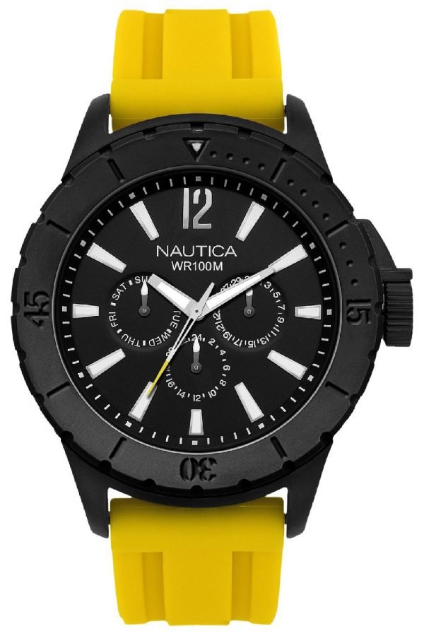 Nautica Nsr N17596g Kello Musta / Muovi