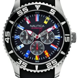 Nautica Nst A12626g Kello Musta / Muovi