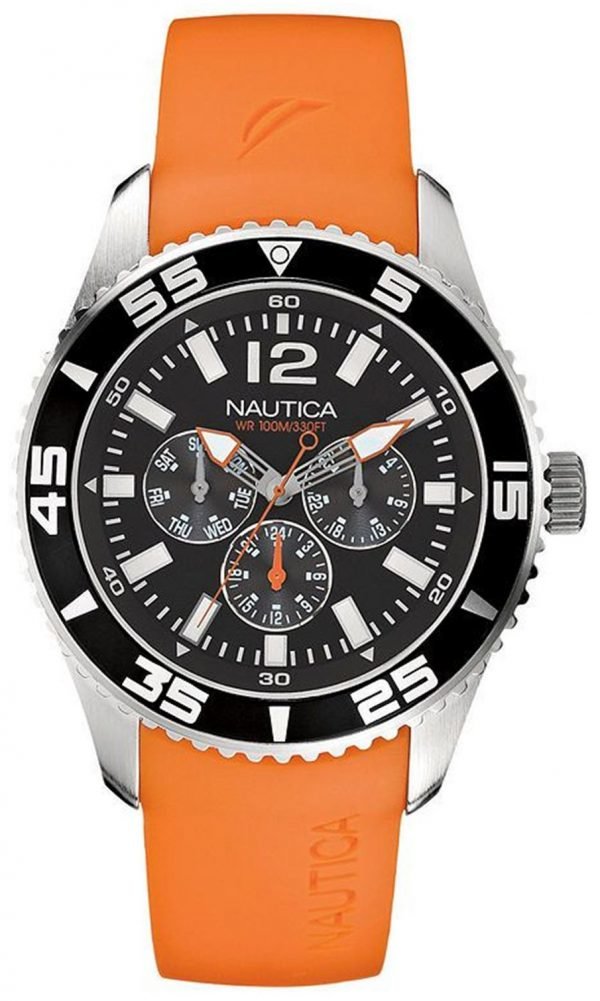 Nautica Nst N11088g Kello Musta / Muovi