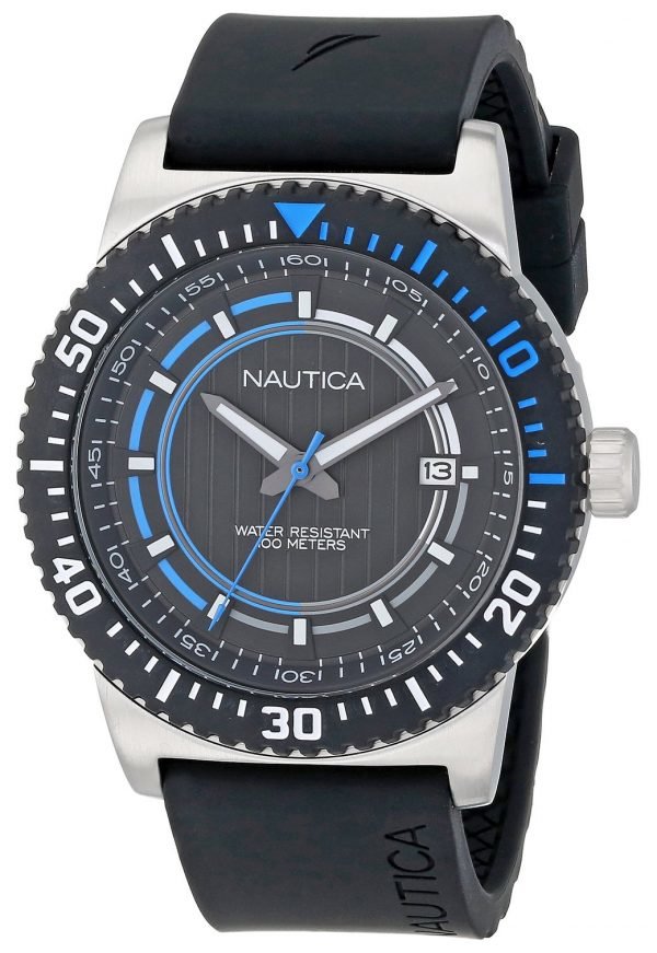 Nautica Nst N12636g Kello Musta / Muovi