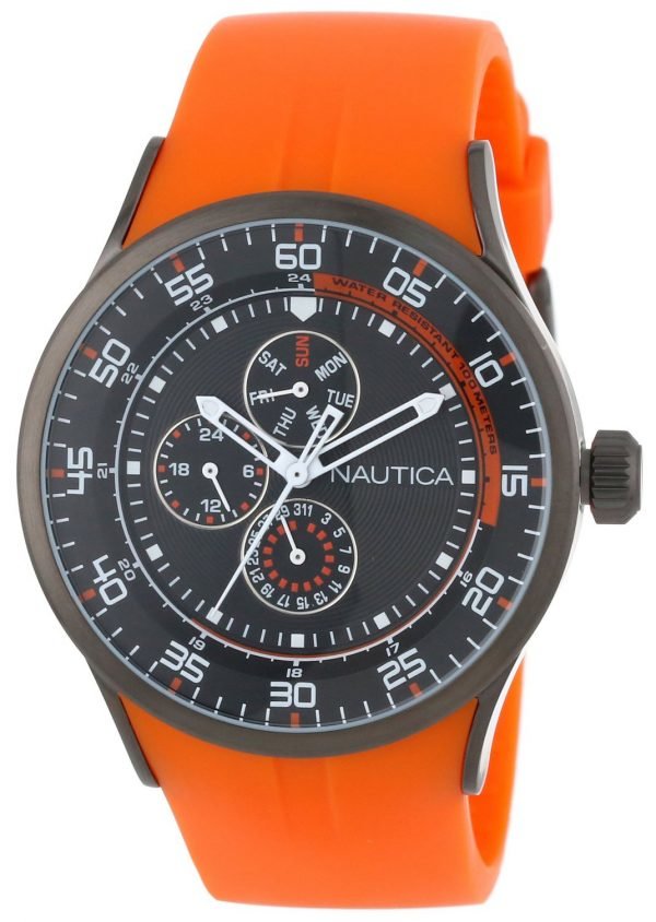 Nautica Nst N15651g Kello Musta / Muovi