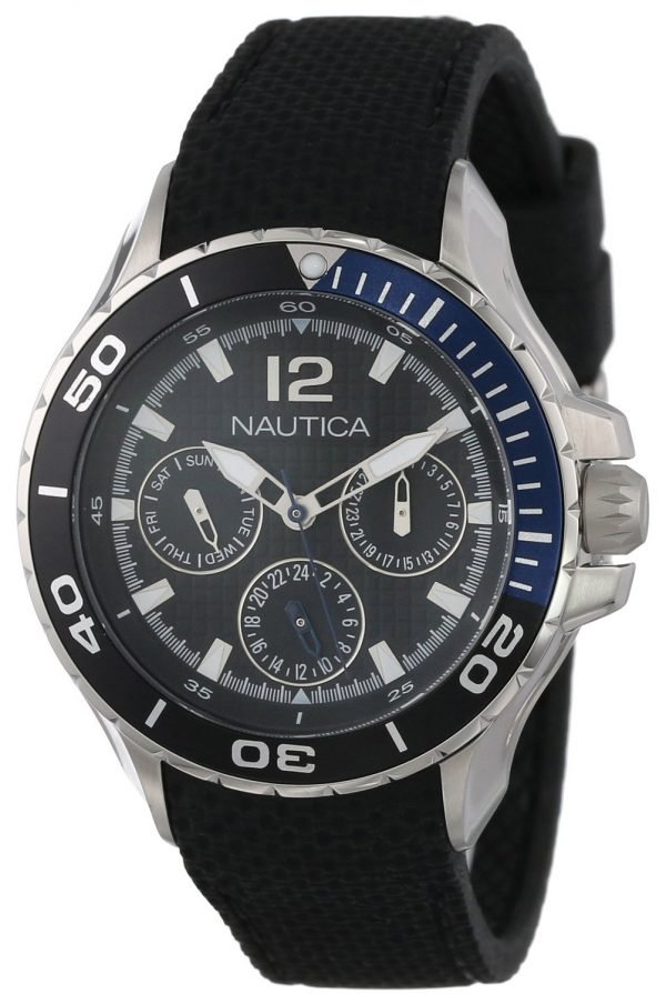 Nautica Nst N16635m Kello Musta / Kumi