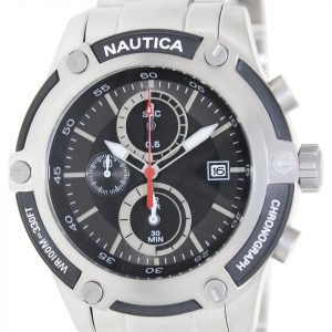 Nautica Nst N20056g Kello Musta / Teräs