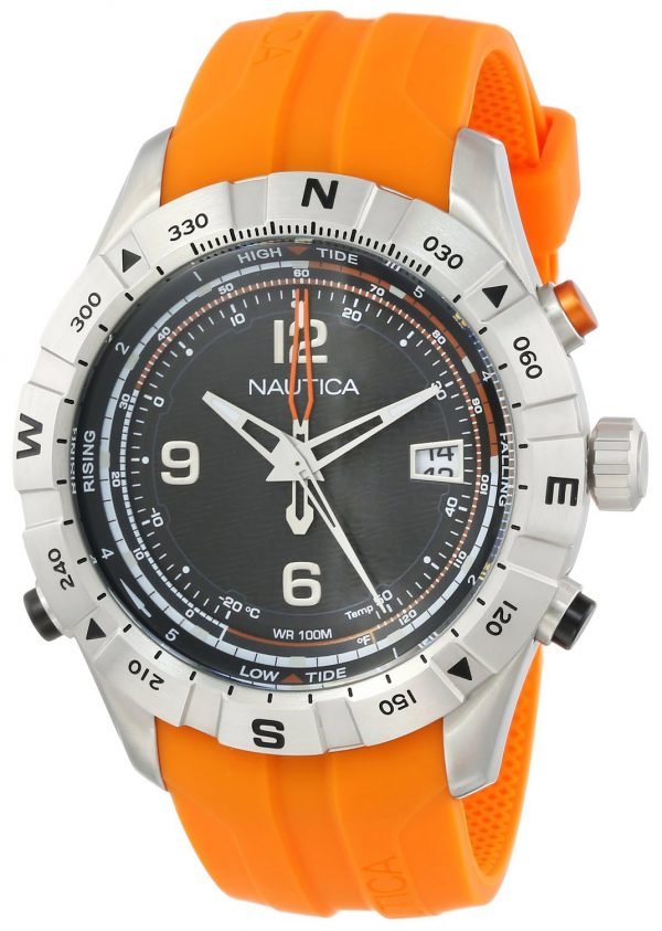 Nautica Nst N21034g Kello Musta / Muovi