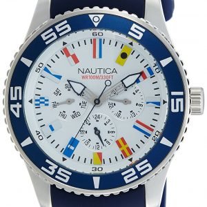 Nautica Nst Nai13502g Kello Valkoinen / Kumi