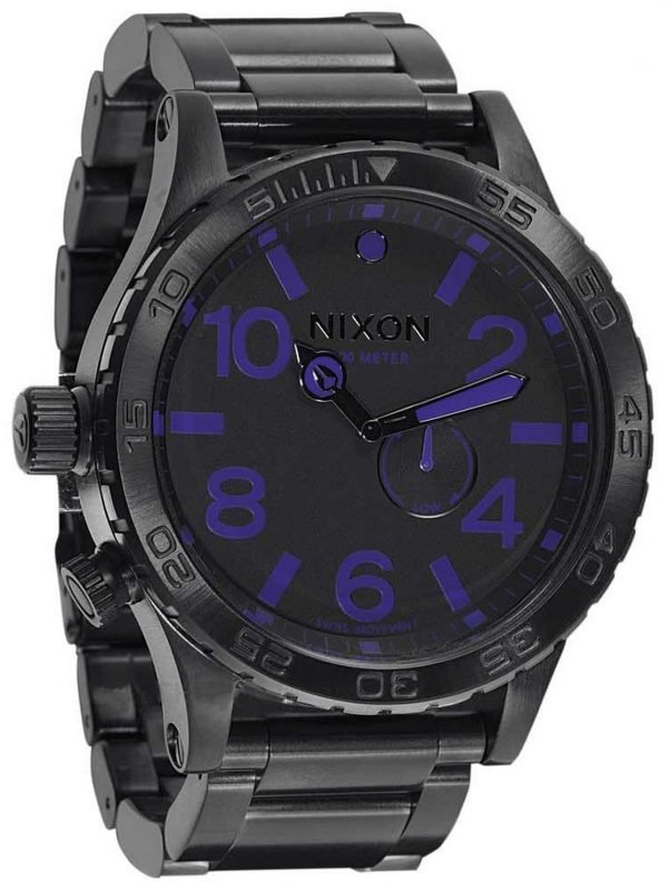 Nixon A057714-00 Kello Musta / Teräs