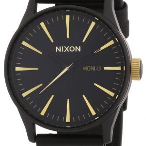 Nixon A1051041-00 Kello Musta / Nahka