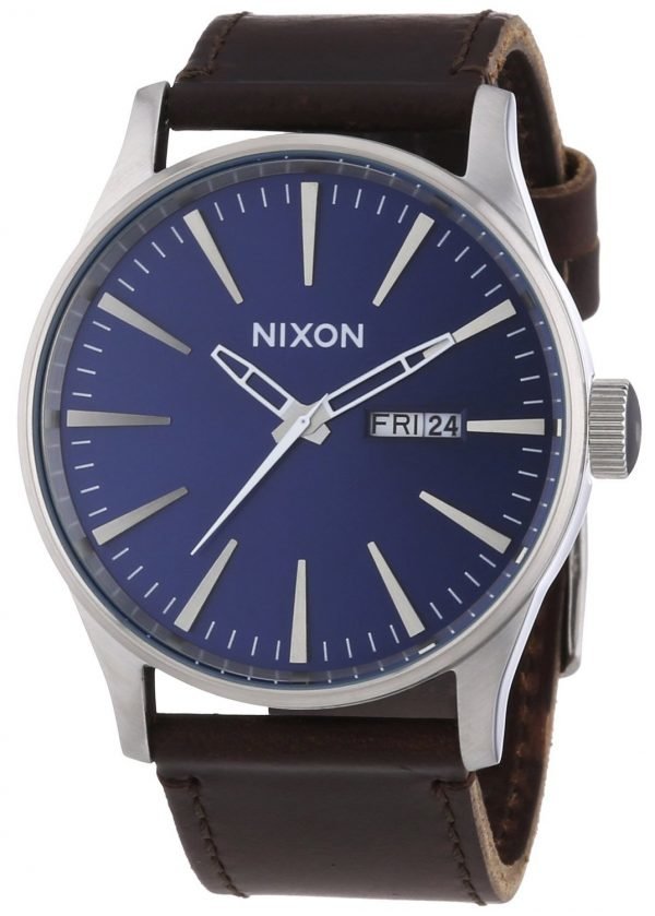 Nixon A1051524-00 Kello Sininen / Nahka