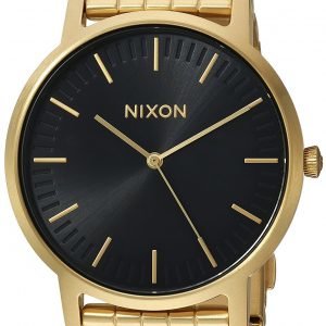 Nixon A10572042-00 Kello Musta / Kullansävytetty Teräs