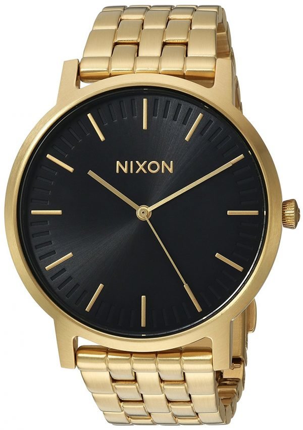 Nixon A10572042-00 Kello Musta / Kullansävytetty Teräs