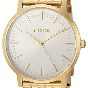 Nixon A10572443-00 Kello Hopea / Kullansävytetty Teräs