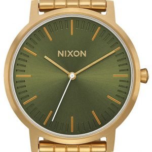 Nixon A10572596-00 Kello Vihreä / Kullansävytetty