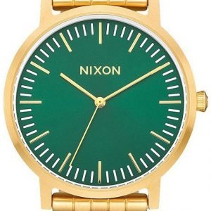 Nixon A10572691-00 Kello Vihreä / Kullansävytetty