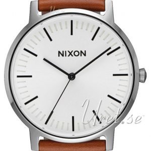 Nixon A10582442-00 Kello Valkoinen / Nahka