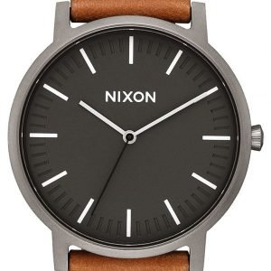 Nixon A10582494-00 Kello Musta / Nahka