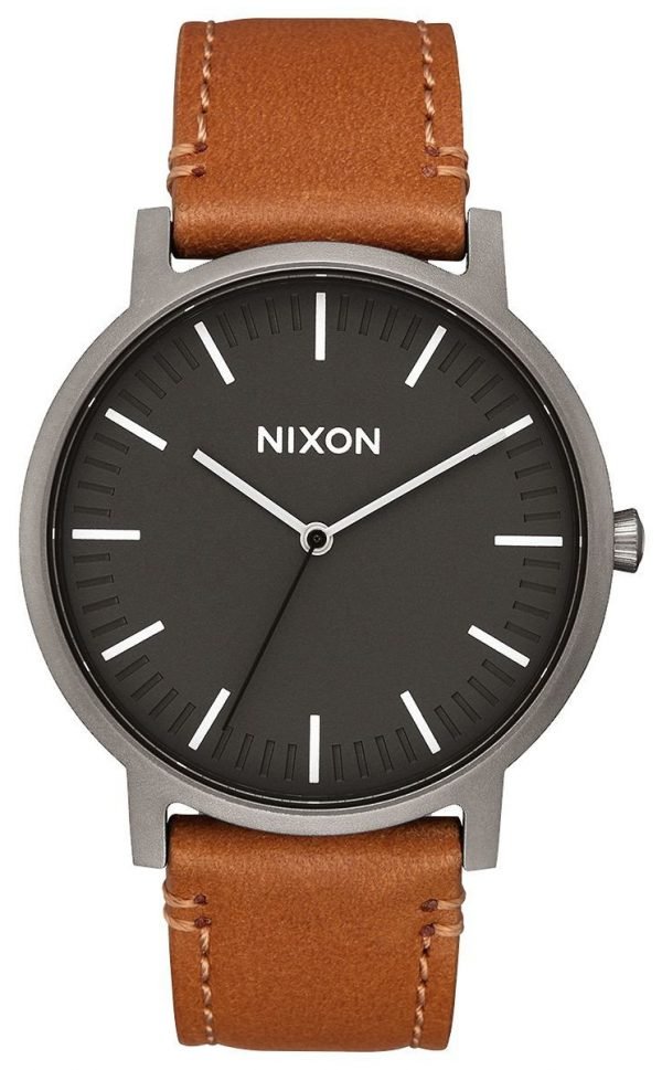 Nixon A10582494-00 Kello Musta / Nahka