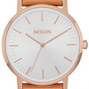 Nixon A10582940-00 Kello Valkoinen / Nahka