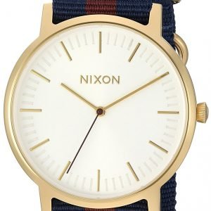 Nixon A10592439-00 Kello Valkoinen / Tekstiili