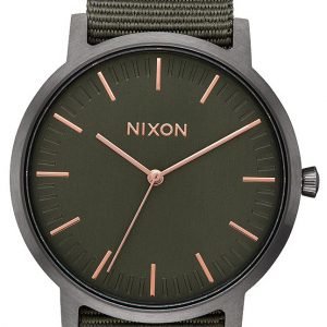 Nixon A10592441-00 Kello Vihreä / Tekstiili