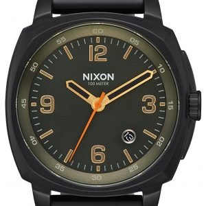 Nixon A10721032-00 Kello Musta / Teräs