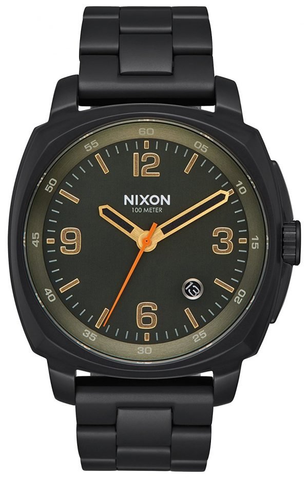 Nixon A10721032-00 Kello Musta / Teräs