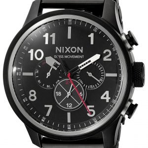 Nixon A1081001-00 Kello Musta / Teräs