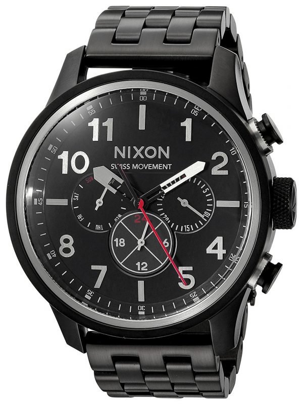 Nixon A1081001-00 Kello Musta / Teräs