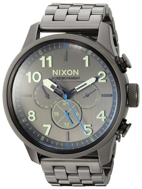 Nixon A10811418-00 Kello Harmaa / Teräs