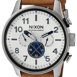 Nixon A10822092-00 Kello Hopea / Nahka