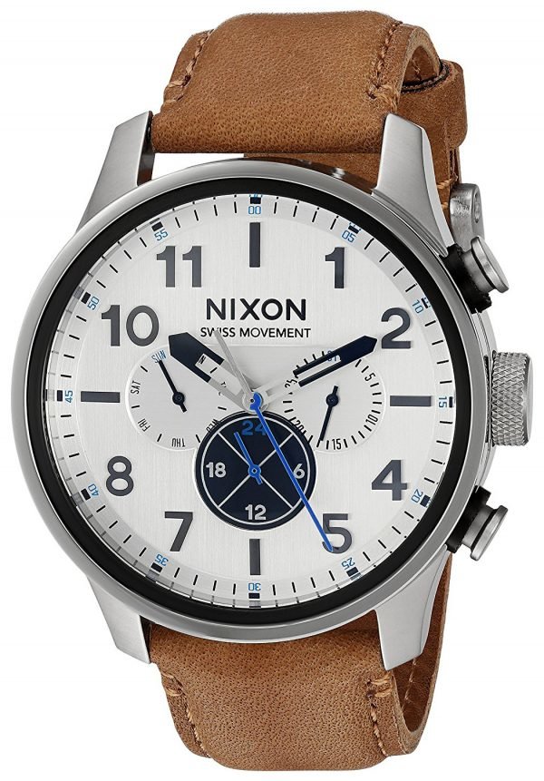 Nixon A10822092-00 Kello Hopea / Nahka