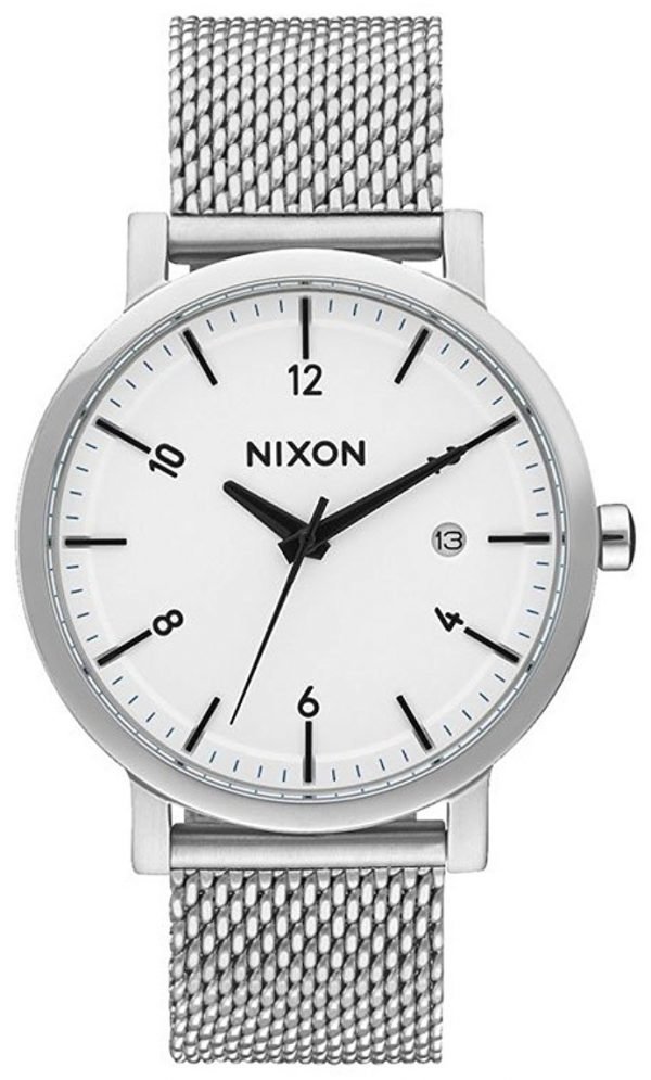 Nixon A10872450-00 Kello Valkoinen / Teräs