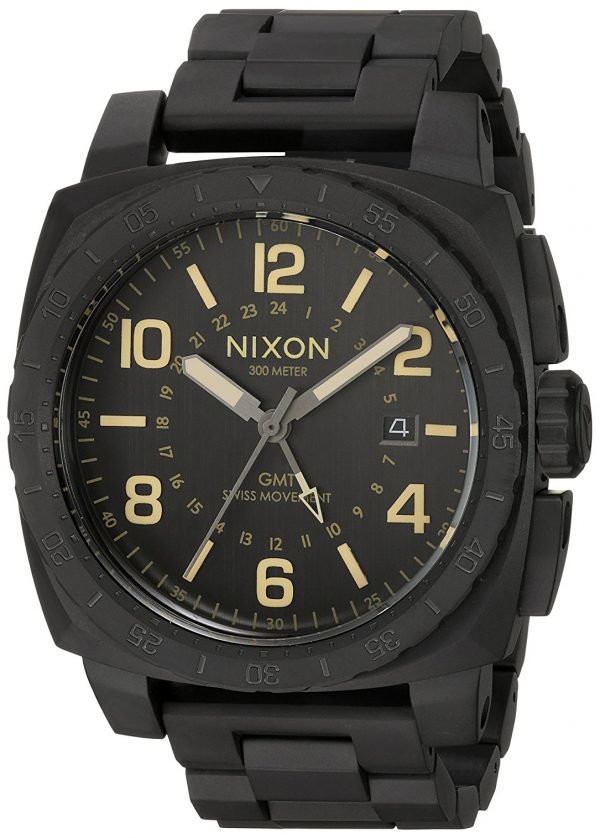 Nixon A10881256-00 Kello Musta / Teräs