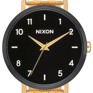 Nixon A10902226-00 Kello Musta / Kullansävytetty Teräs